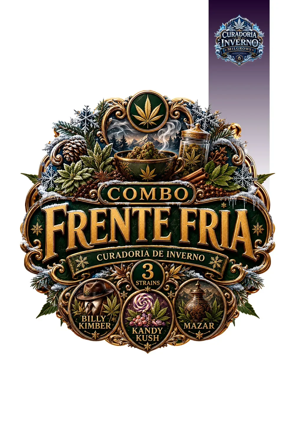 Combo Frente Fria - 3 strains
